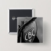 CBCジャービス通り標識(1940年代) 缶バッジ (正面&裏面)