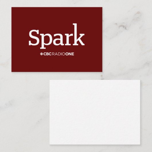 CBCスパーク ノートカード (正面/裏面)