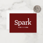 CBCスパーク ノートカード (正面/裏面インサイチュ)