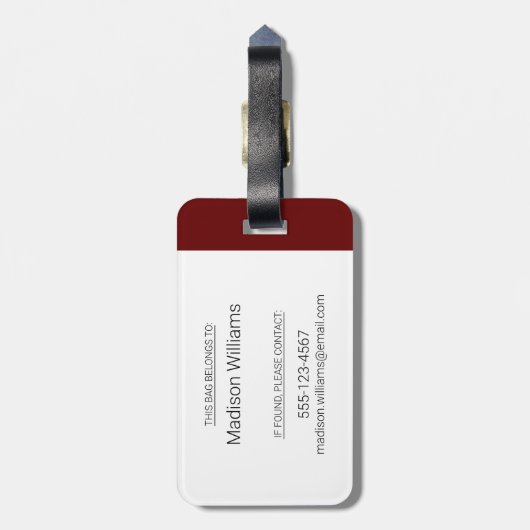 CBCスパーク ラゲッジタグ (裏面縦)