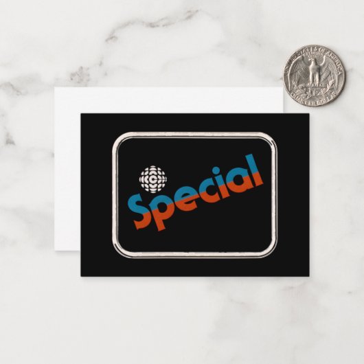 CBCスペシャル – 1978プロモーショングラフィック ノートカード (正面/裏面インサイチュ)