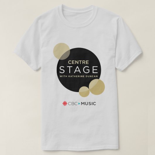 CBCセンターステージ Tシャツ (デザイン正面)