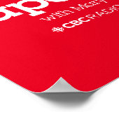 CBCタペストリー ポスター (角)