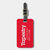 CBCタペストリー ラゲッジタグ (正面縦)