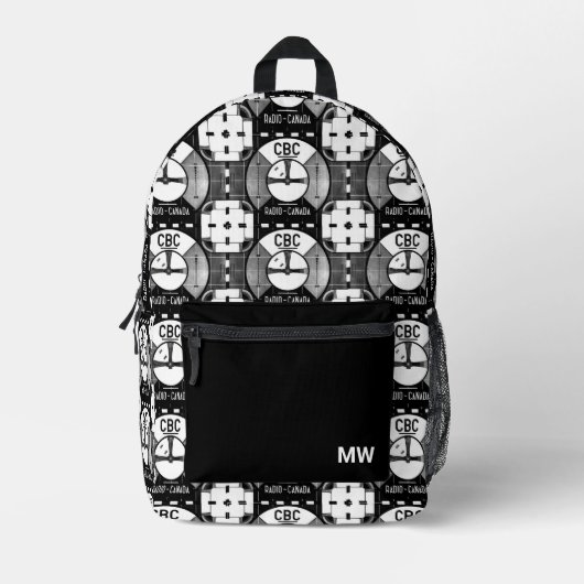 CBCテストパターン プリントバックパック (正面)