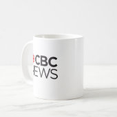 CBCニュース コーヒーマグカップ (正面左)