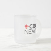 CBCニュース フロストグラスマグカップ (正面右)