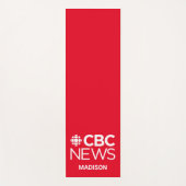 CBCニュース ヨガマット (正面)