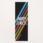 CBCパーティー線 ヨガマット (正面)