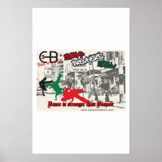 CBCポスターbyシャンタル・パラット ポスター