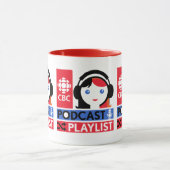 CBCポッドキャスト再生リスト マグカップ (中央)