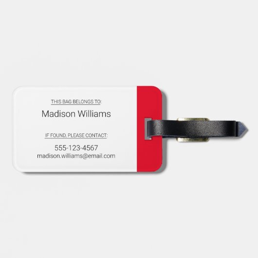 CBCマーケットプレース ラゲッジタグ (裏面横)