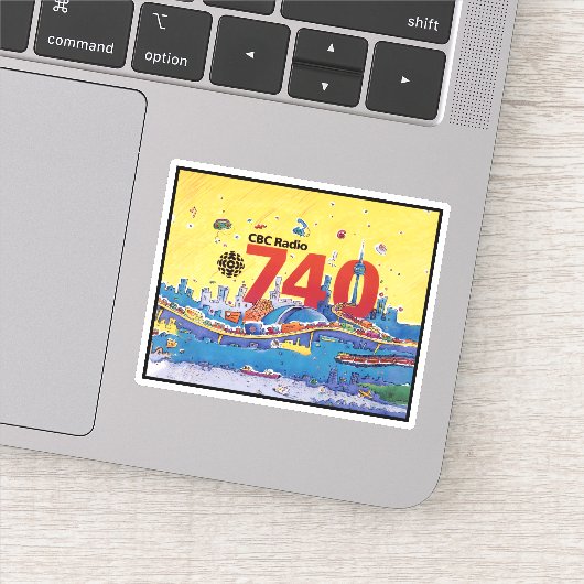 CBCラジオ740ステッカー シール (詳細)