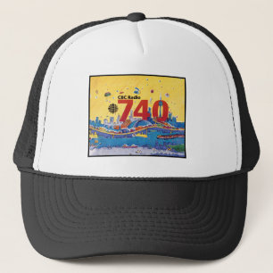 CBCラジオ740 - 1980プロモーショングラフィック キャップ