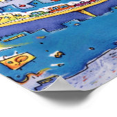 CBCラジオ740 - 1980プロモーショングラフィック ポスター (角)