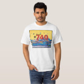 CBCラジオ740 - 1980プロモーショングラフィック Tシャツ (正面フル)