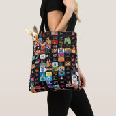 CBCロゴ/グラフィックス トートバッグ (クローズアップ)