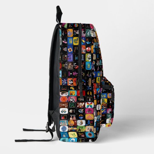 CBCロゴ&グラフィックポスター プリントバックパック (左)