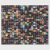 CBCロゴ&グラフィックポスター ラッピングペーパー (フラット)