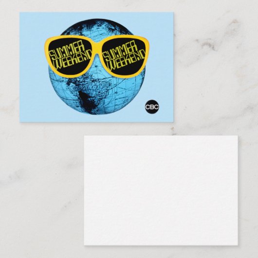 CBC夏季週末 ノートカード (正面/裏面)