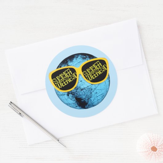 CBC夏季週末 ラウンドシール (封筒)