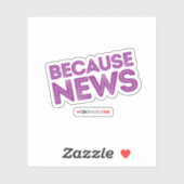 CBC理由ニュースステッカー シール (シート)