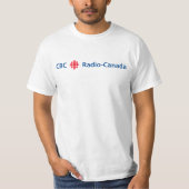 CBC/ラジオ – カナダ Tシャツ (正面)