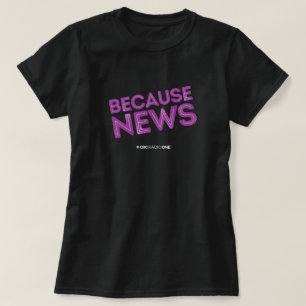 CBC、女性のニュース Tシャツ