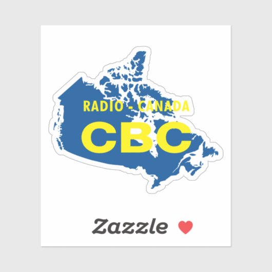 CBC 1958ロゴステッカー シール (シート)