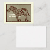 CBC 1966 – モノの自然プロモーション ノートカード (正面/裏面)