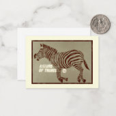 CBC 1966 – モノの自然プロモーション ノートカード (正面/裏面インサイチュ)