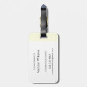 CBC 1966 – モノの自然プロモーション ラゲッジタグ (裏面縦)