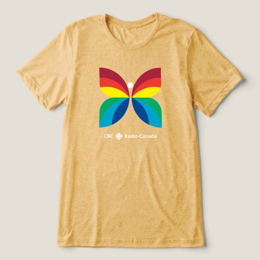 CBC 1966 ロゴ トライブレンドTシャツ (デザイン正面)