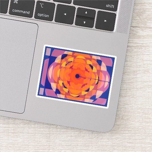 CBC 1970s様式化ロゴ シール (詳細)