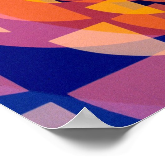 CBC 1970s様式化ロゴ ポスター (角)