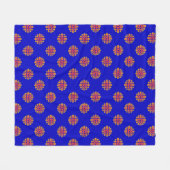 CBC 1974パターン フリースブランケット (正面(横))