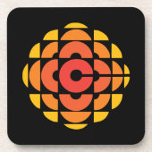 CBC 1974ロゴコースター(6セット) コースター (正面)