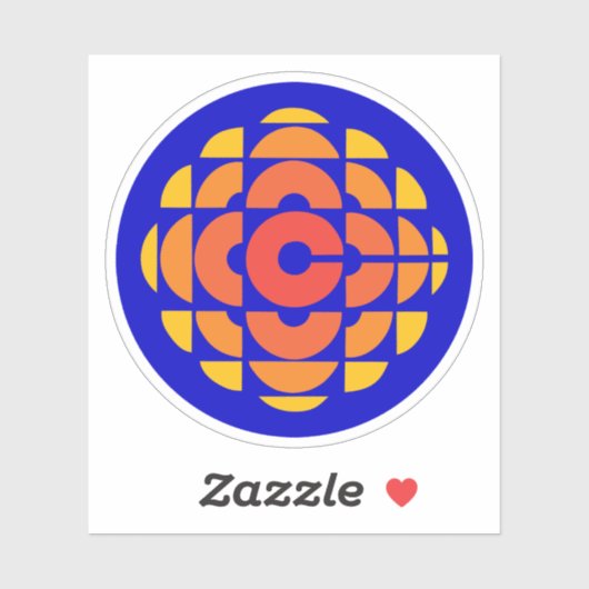 CBC 1974ロゴステッカー シール (シート)