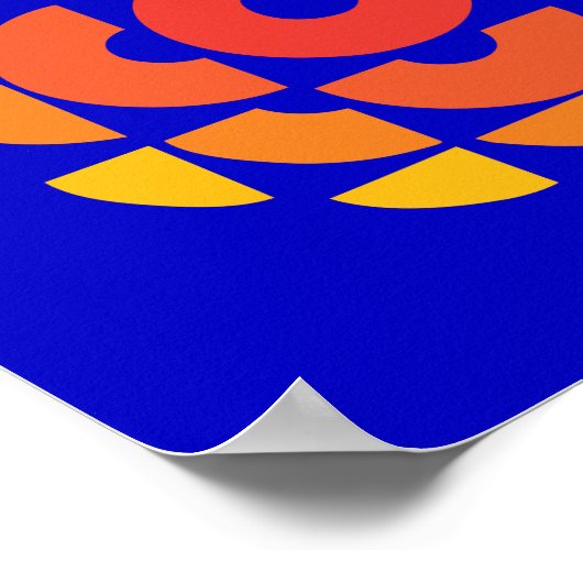 CBC 1974ロゴ ポスター (角)