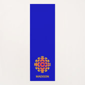 CBC 1974ロゴ ヨガマット (正面)