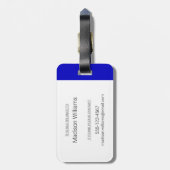 CBC 1974ロゴ ラゲッジタグ (裏面縦)