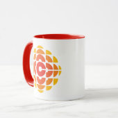 CBC 1974ロゴ – Ringer Mug マグカップ (正面左)