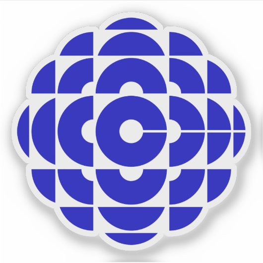 CBC 1986ロゴステッカー シール (正面)