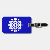 CBC 1986ロゴブルーポスター ラゲッジタグ (正面横)