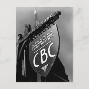 CBC Jarvis通り符号(1940s) ポストカード