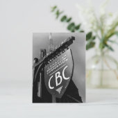 CBC Jarvis通り符号(1940s) ポストカード (スタンド正面)