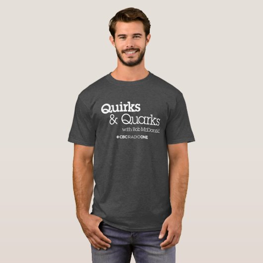 CBC Quirks & Quarks Tシャツ (正面フル)