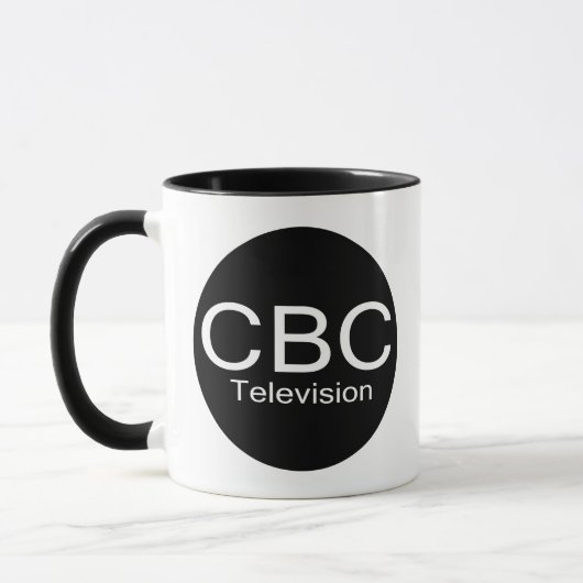 CBC TV代替ロゴ マグカップ (左)