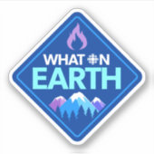 CBC - What On Earthステッカー シール (正面)