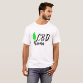 CBDのママ- CBDの油ファンのマーケティングのプロモーションのギフト Tシャツ (正面フル)